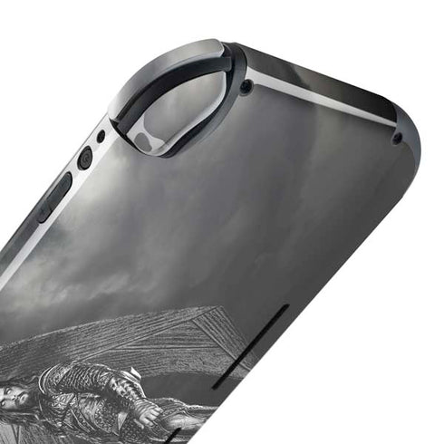 The Justice League (2017) Aquaman Poster Nintendo Switch Lite Skin